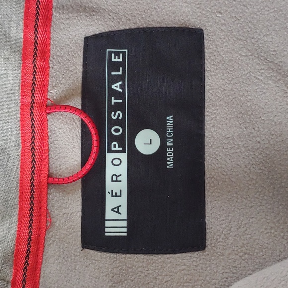 Aeropostale Men's Full Zip Hooded Jacket Size L - Picture 5 of 6